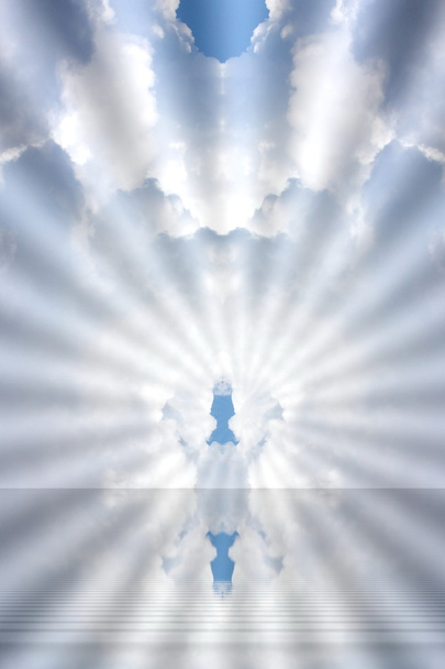  Святий дух промені розриває хмари
 - Фото, зображення