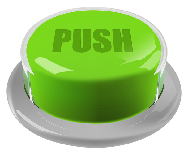Push button - Vector, Imagen