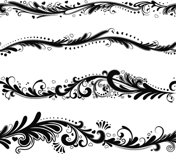 Seamless patterns - Vector, Image