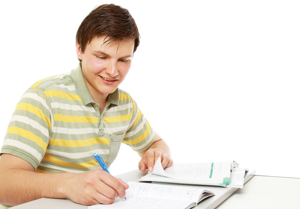 Young guy studying - Photo, image