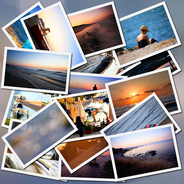 collage de vacaciones
  - Foto, imagen