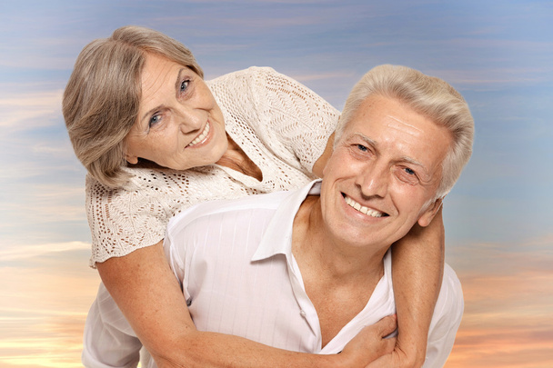 Happy senior couple - Foto, afbeelding