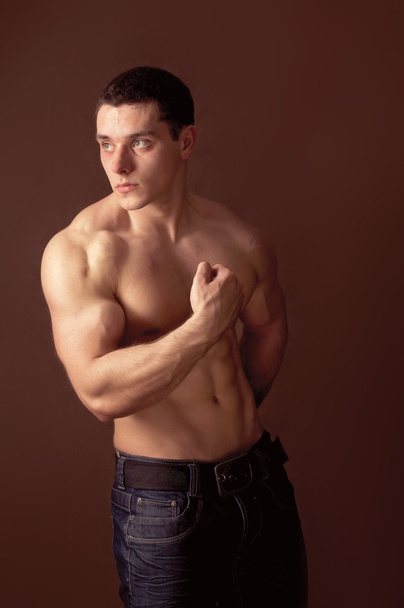 Muscular man - 写真・画像