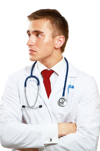 Male doctor standing - Zdjęcie, obraz