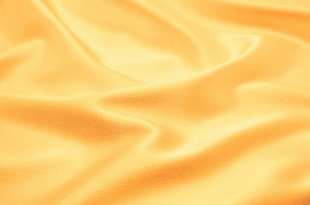 yellow satin background texture - Foto, Imagen