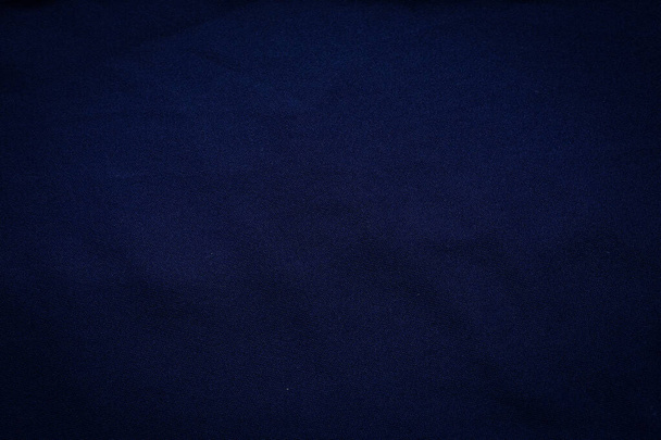Marineblauer Stoff für Hintergrund. - Foto, Bild