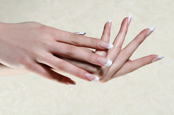Beautiful Female Hands.Manicure concept - Foto, Bild