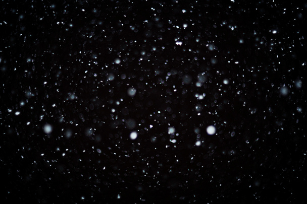 Śnieg bokeh tekstury - Zdjęcie, obraz