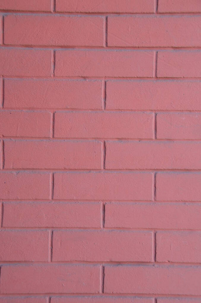 ピンクのレンガの壁のテクスチャ背景 ロイヤリティフリー写真 画像素材