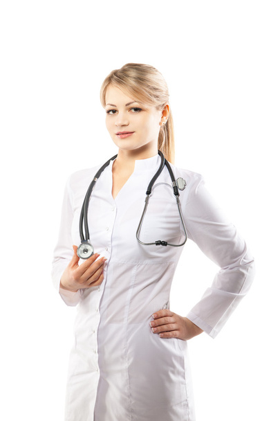 Doctor with stethoscope - Foto, Imagen