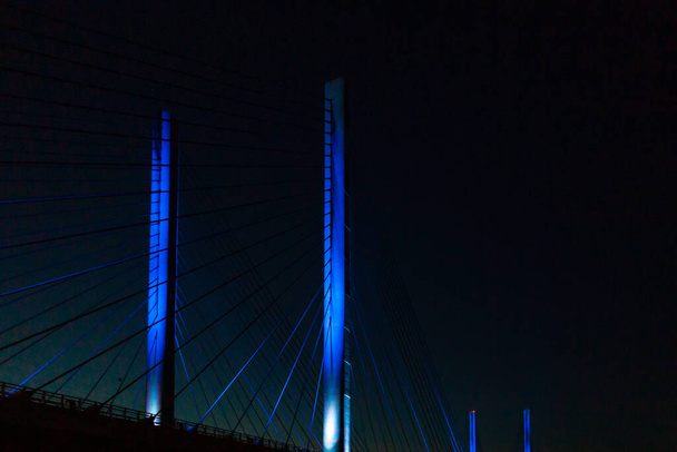 Indian River Bridge Abend Ansicht  - Foto, Bild