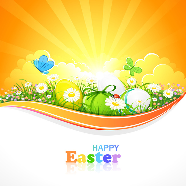 Easter background - Vektor, obrázek