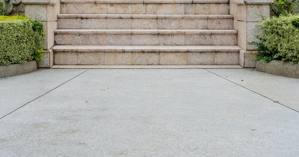 Perspectief van Bruine marmeren trap - Foto, afbeelding