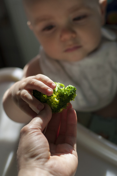 Pikkupoika syö vihanneksia
 - Valokuva, kuva