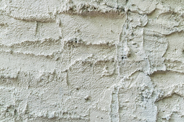 Parede de concreto branco com textura de estuque - Foto, Imagem