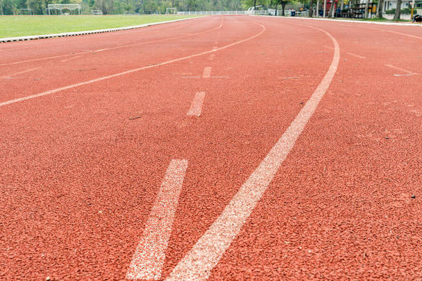 Running track in stadium - Photo, Image