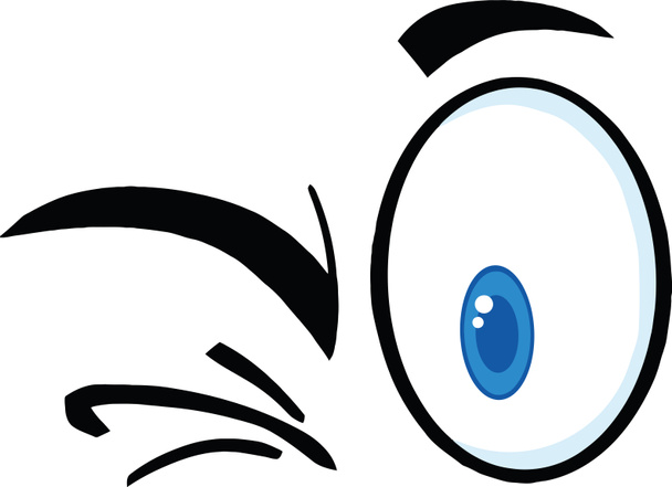 Occhi del fumetto ammiccante
 - Foto, immagini