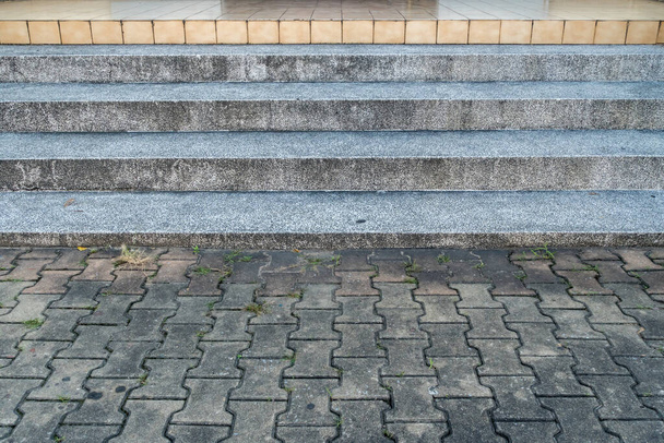 Image of Gray concrete staircase - Photo, Image