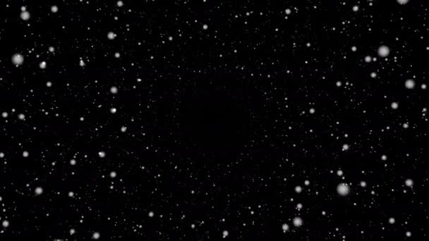 Звездное поле больших пушистых горящих баллонов с газом - Кадры, видео