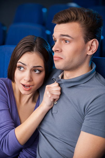 Couple watching movie - Foto, Imagen