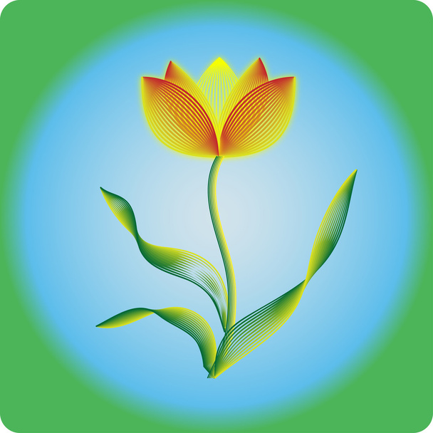 Vector tulip - Vektor, Bild