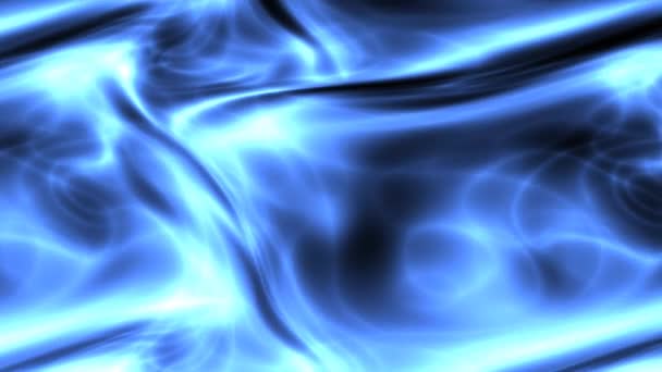 Efecto de ondas de ondas de borde cuadrado en azul - Imágenes, Vídeo