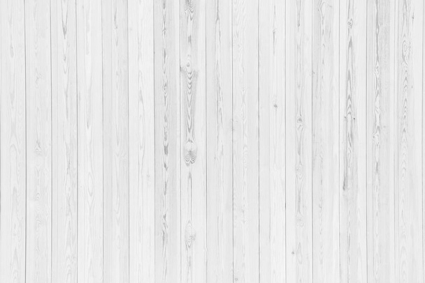 White grey wood color texture horizontal for background. Surface light clean of table top view. Natural patterns for design art work and interior or exterior. Grunge old white wood board wall pattern. - Valokuva, kuva