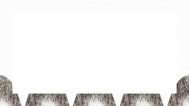 Vanha Grunge Weathered kuoritut maalattu kipsi seinän runko abstrakti antiikki säröillä rakenne. Retro Stucco Naarmuuntunut kuvio. Tyhjä tila kuvalle, teksti. Suorakulmion vaakasuora banneri - Valokuva, kuva