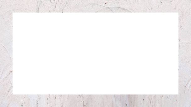 Moldura de parede de gesso pintado descascado Grunge velho com textura rachada antiga abstrata. Retro Stucco Scratched Pattern. Espaço vazio para imagem, texto. Bandeira horizontal retangular - Foto, Imagem