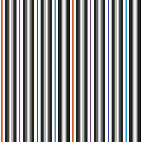 Rainbow вертикальный полосатый безseamless узор фон, подходящий для модных текстилей, графики - Вектор,изображение