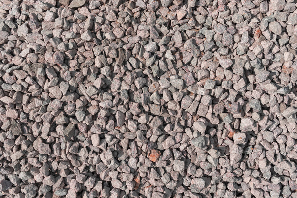 Break stone texture background. Road gravel. - Photo, Image