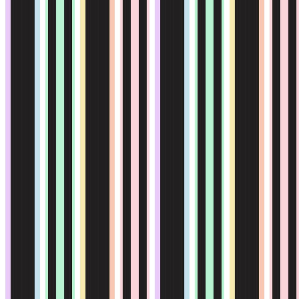 Rainbow verticale gestreepte naadloze patroon achtergrond geschikt voor mode textiel, graphics - Vector, afbeelding