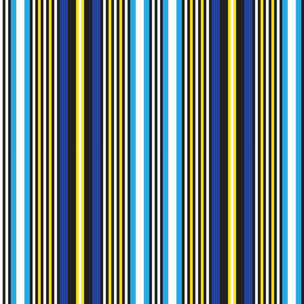 Rainbow vertical striped seamless pattern background suitable for fashion textiles, graphics - Vector, Image
