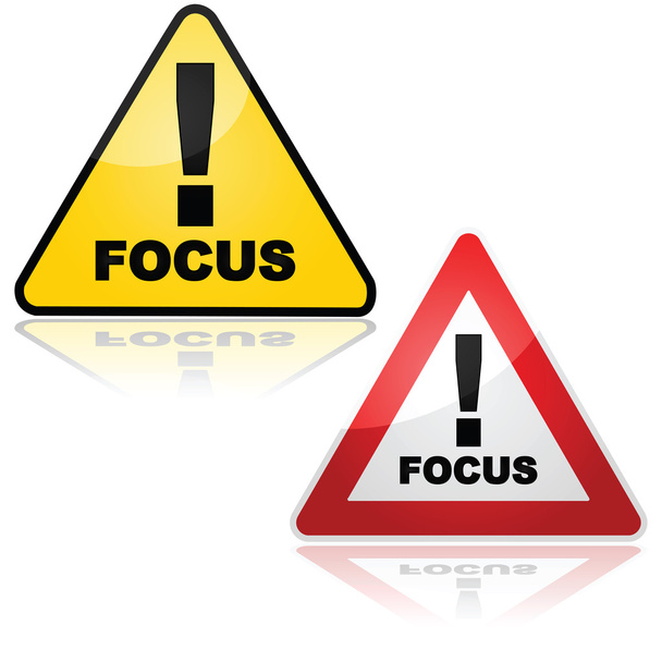 Focus sign - Вектор, зображення