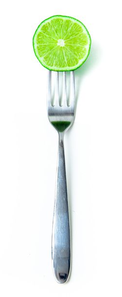 Lime slice - Stock image - Foto, Imagem
