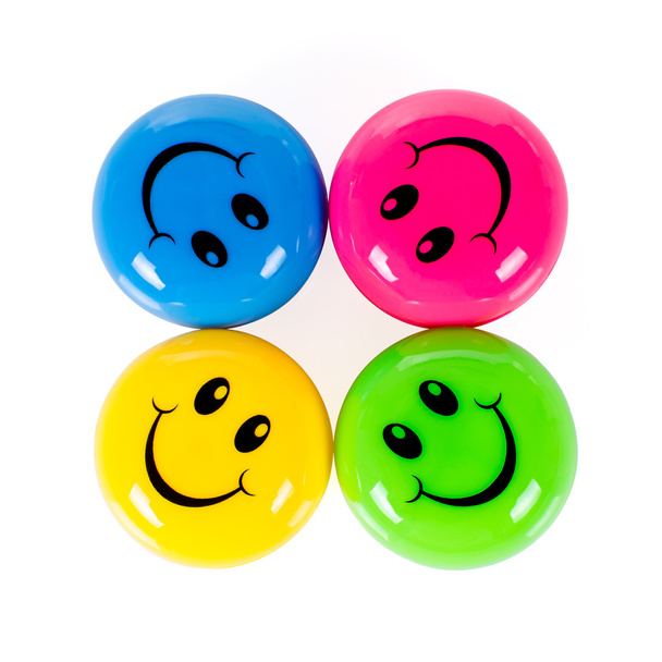 kleurrijke smileys - Foto, afbeelding