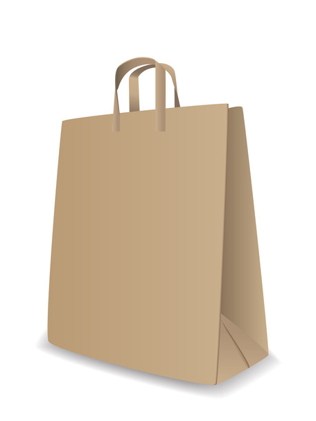 Vector paper bag - Διάνυσμα, εικόνα