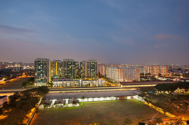 Singapura Habitação Estate by MRT Estação Ferroviária
 - Foto, Imagem