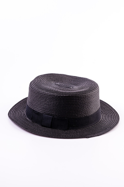 Чёрная винтажная шляпа
 - Фото, изображение