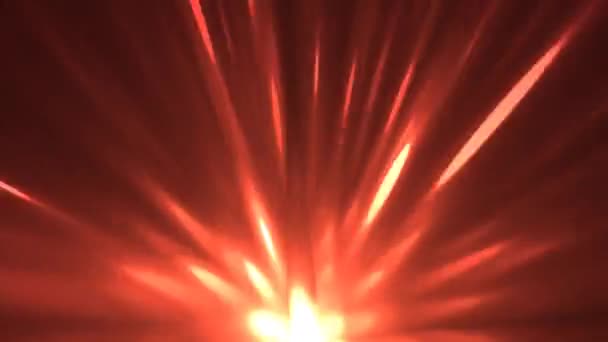 Zooming rápido diretamente para a luz solar em chamas - Filmagem, Vídeo