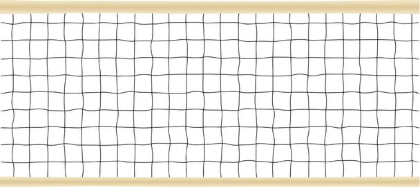 Tennis- oder Volleyballnetz - Vektor, Bild