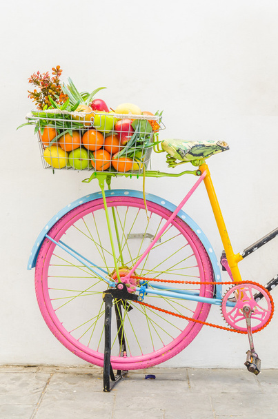 vélo avec panier - Photo, image