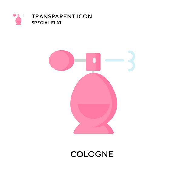 Cologne vector icon. Flat style illustration. EPS 10 vector. - Vector, Image