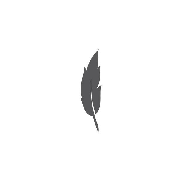 pióro logo wzór wektor ikona projekt - Wektor, obraz