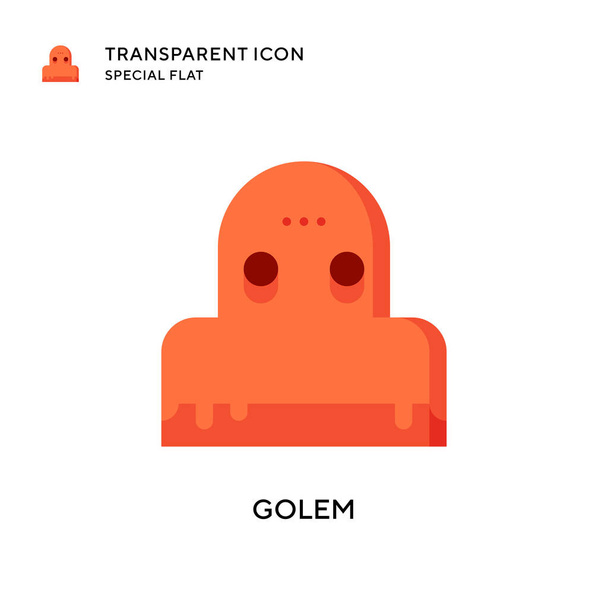 Golem vector icon. Flat style illustration. EPS 10 vector. - Vector, Image