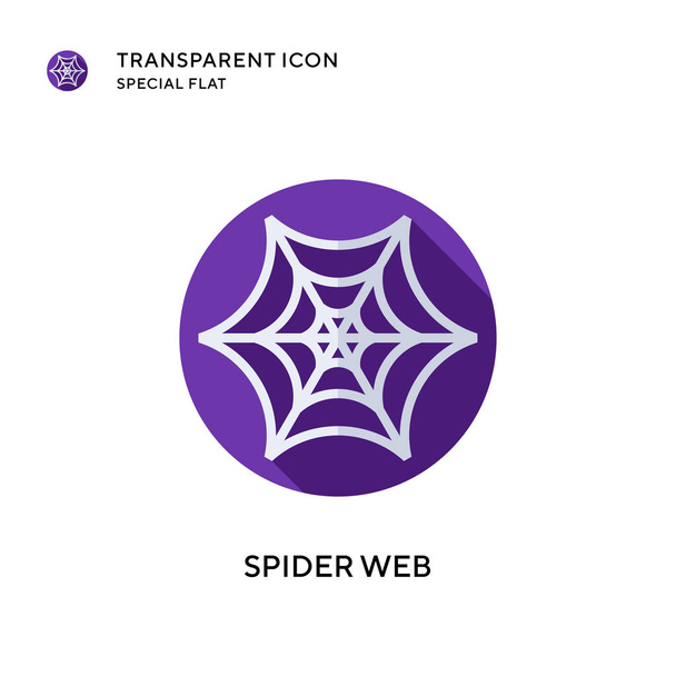 Веб-версія павутини-павука. Ілюстрація плоского стилю. вектор EPS 10
. - Вектор, зображення