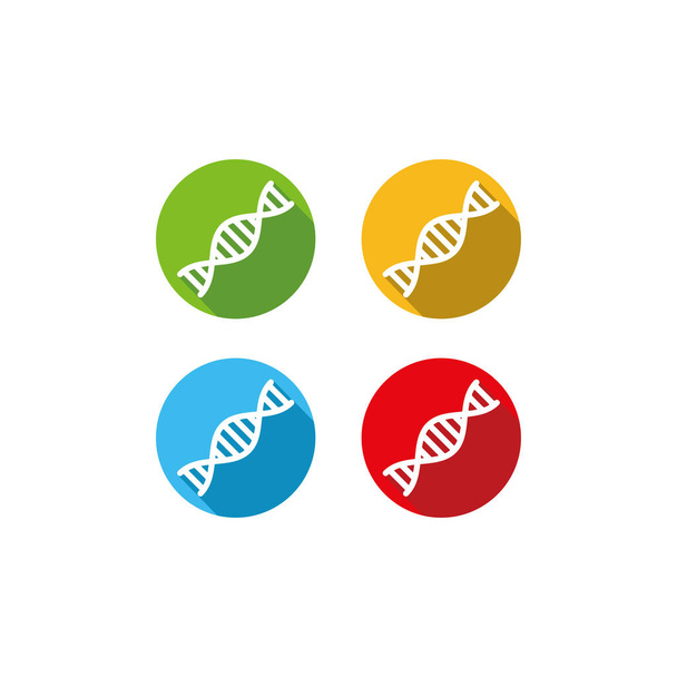 illustrazione vettoriale del concetto di icona del DNA - Vettoriali, immagini