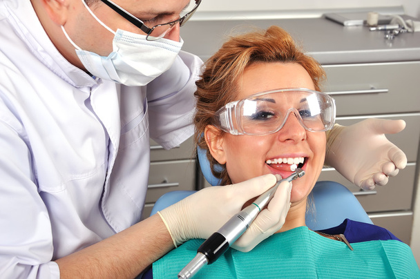 visit to dentist - Foto, Imagem