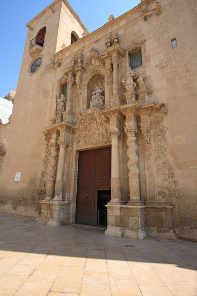 basilica de santa maria, die Kirche der Heiligen Maria in Alicante - Foto, Bild