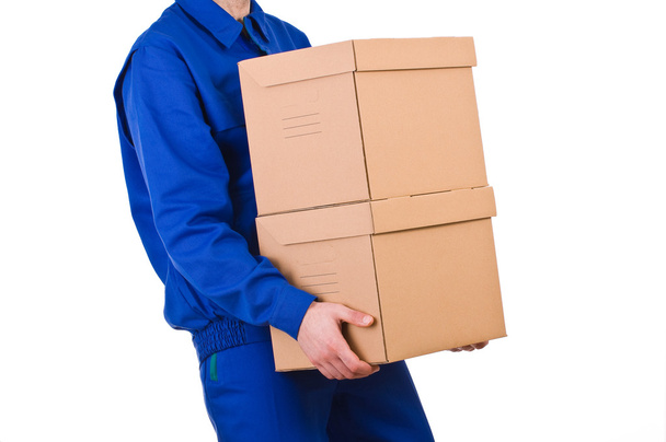 Delivery man. - Photo, image